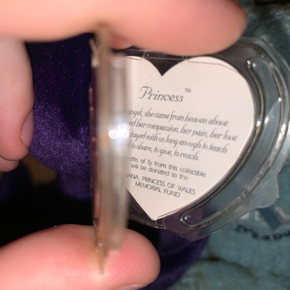 Ty Princess diana beanie baby rare ghost edition 1997 - Picture 11 of 12